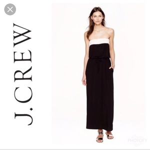 J.Crew NWT Strapless Beach Maxi